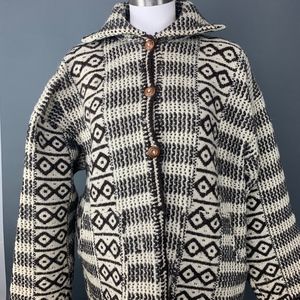 Winter Inca Art Coat